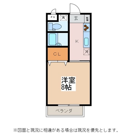 村井駅 徒歩12分 3階の物件間取画像